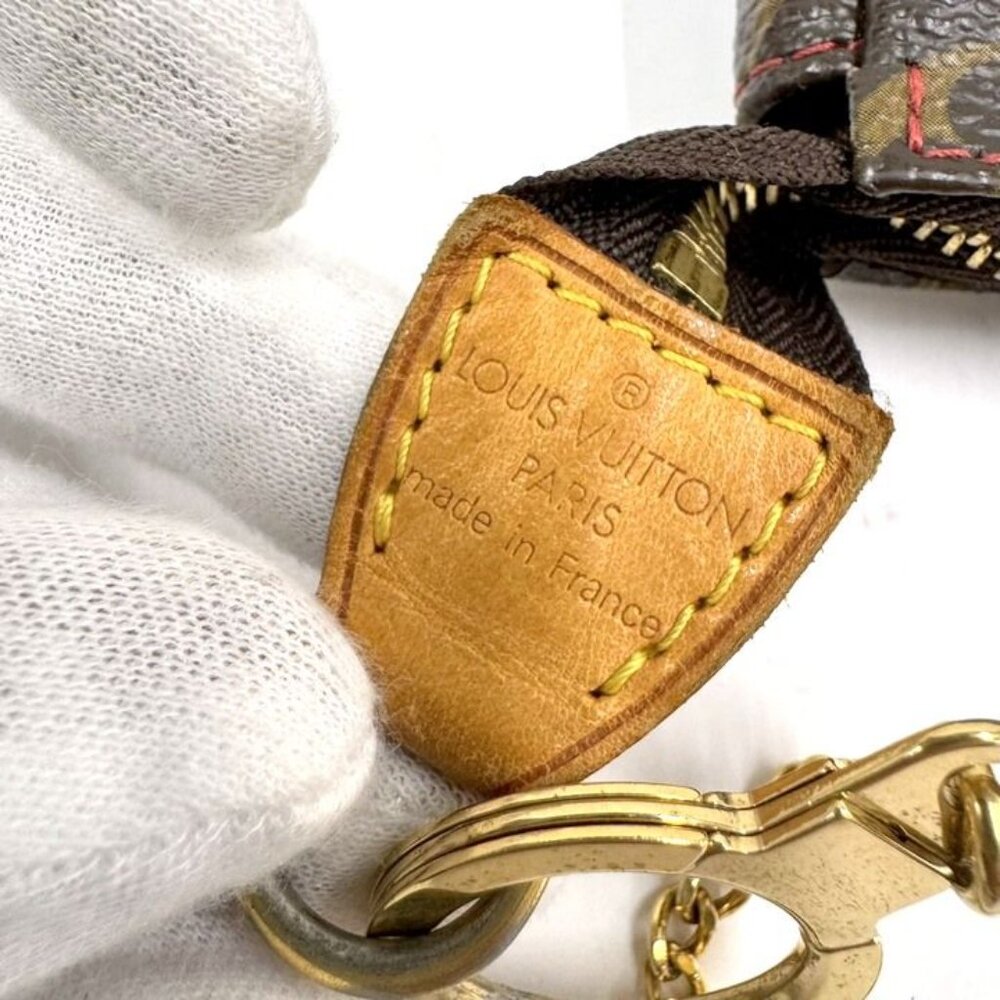 Louis Vuitton Pochette Pouch Monogram Cherry - Picture 6 of 10
